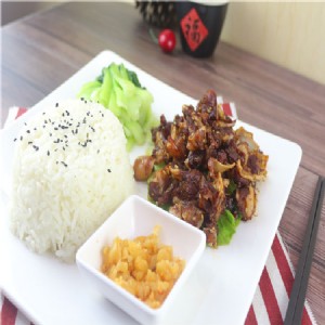孜然脆骨饭