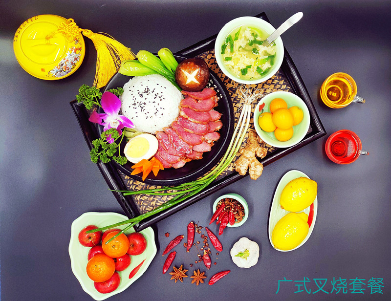 广式叉烧套餐